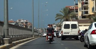 Alanyada Yürekleri Ağızlara Getiren Görüntü