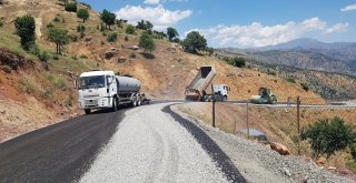 Kulp Asfalt Çalışması Tamamlandı