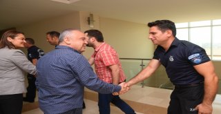 Başkan Böcek, ‘Zabıta Haftasını Personeliyle Kutladı
