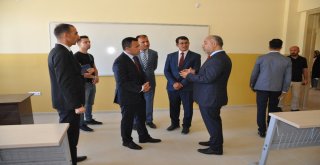 Muş Alparslan Üniversitesi Rektörü Polat, Bulanık Myö Binasında İncelemede Bulundu