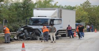 Ölüm Yolunda Feci Kaza: 1 Ölü, 1 Yaralı