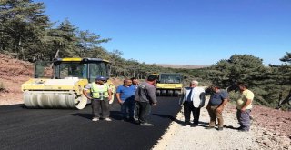 Başkan Musa Yılmaz, Köy Yolu Yapım Çalışmalarını İnceledi