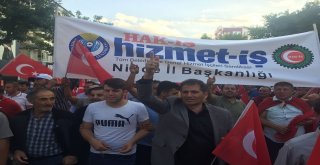 Hizmet-İş Niğde İl Başkanına Onur Belgesi