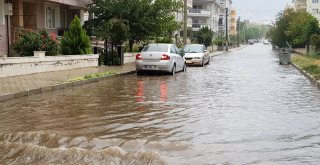 Tire Sağanak Yağışa Teslim Oldu