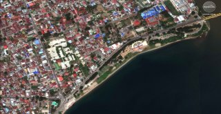 Uydu Fotoğrafları Endonezya Depreminin Şiddetini Ortaya Çıkardı