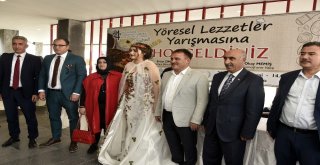 Kuşburnu Festivalinde Kuşburnulu Gelinlik İlgi Gördü