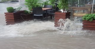 10 Dakikalık Yağış Bandırmaya Yetti