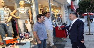 Kırklareli Valisi Bilgin, Esnafın Sorunlarını Dinledi