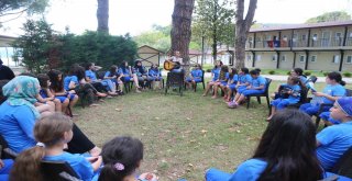 Başkan Aktaş, Karacaali Kampında