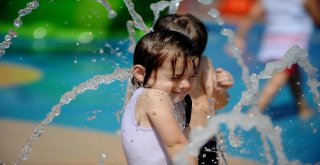 Bursanın İlk Su Oyunları Parkı Açıldı