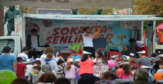Geleneksel Sokak Oyunları Renkli Görüntülere Sahne Oldu