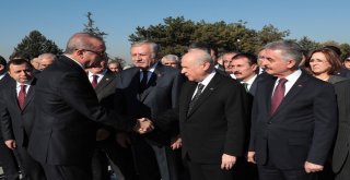 Cumhuriyet Bayramında Anıtkabirde Tören