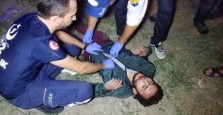 Kaza Yapınca Aracına Çarpan Motosikletteki Şahıslar Akrabası Çıktı