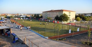 Mahalle Halkının İstediği Spor Sahası Açıldı