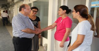 Başkan Özakcan Personeli İle Bayramlaştı