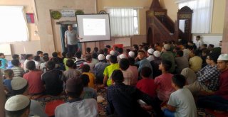 Kuran Kursu Öğrencilerine Bağımlılıkla Mücadele Anlatıldı