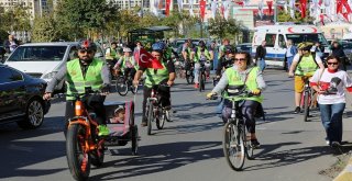 Ataşehirde Pedallar Cumhuriyet İçin Çevrildi