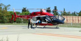 Ambulans Helikopter Hızır Gibi Yetişiyor