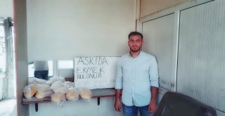 Ülkü Ocakları İlçe Temsilcileri De Askıda Ekmek Uygulamasına Başladı