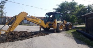 İnönü Belediyesi Üst Yapı Çalışmalarına Devam Ediyor