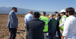 Otoban Bağlantısı İnşaat Çalışmalarını İncelediler
