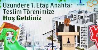 Büyükşehir Kentsel Dönüşümde İlk Konutları Teslim Etti