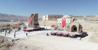 İmam Abdullah Türbesinin Minaresi Taşındı