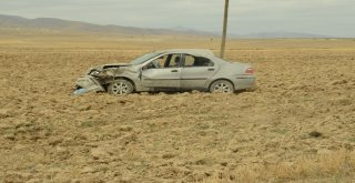 Günyüzünde Trafik Kazası, 2 Yaralı