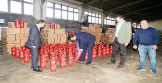 Köylere Yangın Söndürme Tüpü Dağıtılacak