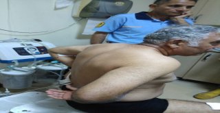 Arkadaşının Fırlattığı Zıpkın Beline Saplandı