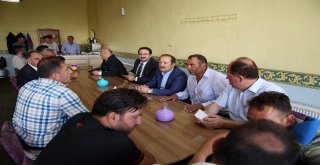Vali Ali Hamza Pehlivan Şehit İdris Karakaşoğlunun Ailesini Ziyaret Etti