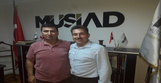 Başkan Ölçekten Müsiada Ziyaret