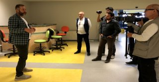 Ata Teknokente Genel Müdür Olarak Atanan Karaman, Gazetecilerle Biraraya Geldi