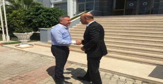 Ak Partili Özkandan Emniyet Müdürü Şahneye Ziyaret