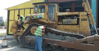 Araçların Bakımı Seyitgazi Belediyesi Atölyelerinde