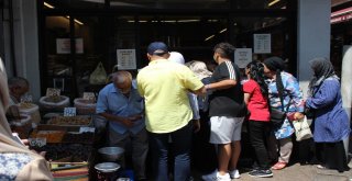 (Özel) Eminönünde Bayram Alışverişi Yoğunluğu