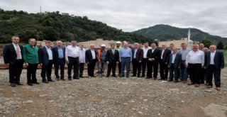 İçişleri  Bakanı Süleyman Soylu, Memleketi Trabzonda Yapımı Süren Yatırımları İnceledi