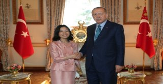 Cumhurbaşkanı Erdoğan, Japonya Prensesi İle Görüştü