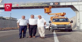 Besnide Şehit İkiz Polis Memurlarının İsmi Üst Geçide Verildi