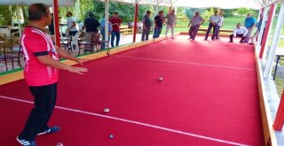 Tekirdağ Protokolü Ve Gazeteciler Bocce Turnuvasında Dostluk
