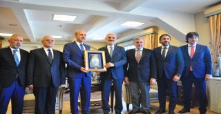 Bakan Numan Kurtulmuş İtoyu Ziyaret Etti