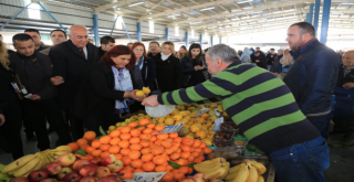 Bağarasından Başkan Çerçioğluna Büyük Destek