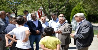 Niğde Belediyesi Hizmet Çadırı İnönü Mahallesinde