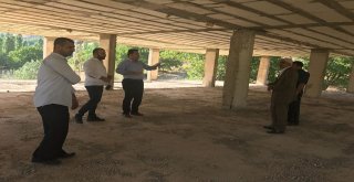 Kaymakam Özcan, İlçede Devam Eden İnşaat Alanlarını İnceledi
