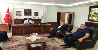 Hak-İşden Ziyaret  Başkan Dursun Aya Ziyaret