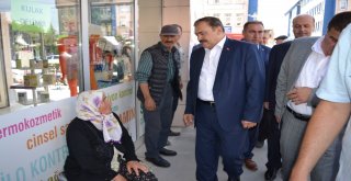 Milletvekili Eroğlundan Baba Ocağı Şuhutta Esnaf Ziyareti