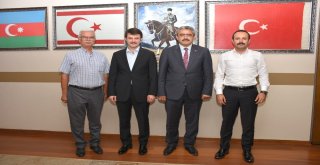 Kuyucak Ve Yenipazar Kaymakamlarından Başkan Alıcıka Veda Ziyareti