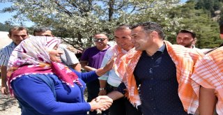 Başkan Yücel, Gevne Yayla Şenliğine Katıldı