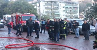 Boş Bina Çıkan Yangında Alev Alev Yandı