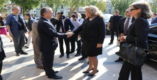 Bulgaristan Cumhurbaşkanı Yardımcısı Yotova Edirnede